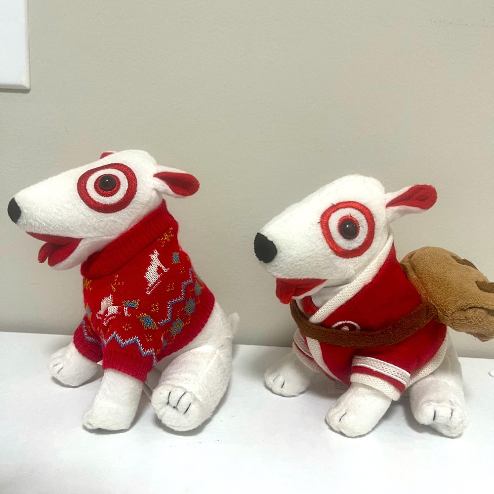 🎄✨ Limited Edition Christmas Sweater & Scholar Bullseye Plush Dogs! 🎓🐶